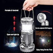 abordables Lampes et lanternes de camping-1 pc 10 W Lampes de poche et lampes de camping avec fonction d&#039;éclairage Blanc 110-120 V 1 Perles LED