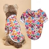 abordables Sweats à capuche-Chien Chat Pulls à capuche Mignon Occasionnel Hiver Respirant Doux Lavable Confortable Extérieur Décontracté Quotidien Vêtements pour Chiens for Bichon Frisé Spitz Nain Bébé Animal Papillon Petit