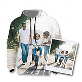 economico abbigliamento su misura da uomo-Per uomo Pop art Color Block Felpe Felpa con cappuccio Manica lunga Felpa con cappuccio Con cappuccio Di tendenza Stampa 3D Per eventi Da mare Abbigliamento di strada Stampa personalizzata Blu Stampa