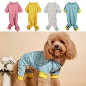 お買い得  パジャマ-犬用 猫用 パジャマ ベーシック カジュアル 高通気性 ソフト 洗濯可 快適 アウトドア カジュアル／普段着 犬服 for ビジョンフリーゼ ポメラニアン 赤ちゃんサイズ パピヨン Small