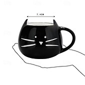 billige Fest utstyr-liten svart katt krus nordisk kreativ søt keramisk kopp kaffekopp par vannkopp