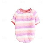 abordables Ropa y Accesorios para Perros-Perros Gatos Sudadera Estilo lindo Casual Invierno Templado Transpirable Suave Lavable Cómodo Exterior Casual Diario Ropa para perros for Bichón Frisé Pomerania Animal doméstico del bebé Mariposa