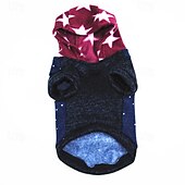 economico Felpe con cappuccio-Cane Gatto Felpa con cappuccio Moda Carino Inverno Caldo Morbido Lavabile Confortevole All&#039;aperto Sportivo Abbigliamento per Cani for Bichon Frisé Barboncino Volpino di Pomerania Cucciolo Papillon
