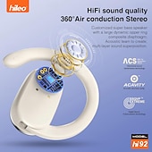 cheap Telephone &amp; Business Headsets-696 HI92 Hands Free Telephone Driving Headset Ear Hook Bluetooth 5.3 Noise cancellation for Apple Samsung Huawei Xiaomi MI  Everyday Use Traveling Cycling Office Business Travel Entertainment Car