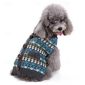 ieftine Pulovere-Câini Pisici Pulovere Jumper Drăguţ Casual Iarnă Respirabil Απαλό Lavabil Comfortabil În aer liber Casul / Zilnic Îmbrăcăminte pentru câini for Bichon Frise Pomeran un Animalut Fluture Small