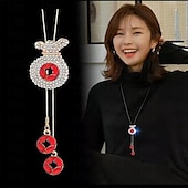 billige Fest utstyr-koreansk versjon av høst og vinter krystall genser kjede kjede engros high-end kvinners lang kjede allsidig dusk perle anheng med tilbehør
