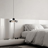 cheap Island Lights-22 cm Single Design Island Design Pendant Light Glass Glass Painted Finishes Modern Nordic Style 110-120V 220-240V