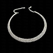 cheap Jewelry Sets-Jewelry Set One-piece Suit Alloy Earrings Necklace Bracelets Women&#039;s Punk Cute Stylish Cute Fancy Flower Shape Pear Round Jewelry Set For Wedding Party Evening Gift