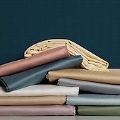 economico 100% cotone-Copripiumino 100% cotone, lenzuolo piano, lenzuolo con angoli, combinazione libera, set di biancheria da letto in raso a 300 fili, copripiumino di qualità premium, federa, collezione letto grigio,