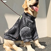 abordables Manteaux-Chien Chat Manteau Veste Mode Mignon Hiver Chaud Doux Lavable Confortable Extérieur Sports Vêtements pour Chiens for Husky Labrador Malamute de l&#039;Alaska Golden Retriever Border Collie