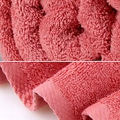 cheap Towel Sets-Large Bath Towel 140x70cm Hotel 100% Cotton Bath Towels Quick Dry, Super Absorbent Light Weight Soft Multi Colors Star Rated Hotel Company Gifts, Textiles