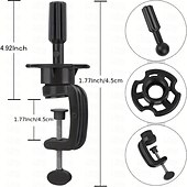 economico Strumenti e accessori-Testa per parrucca da 22 pollici/supporto treppiede con testa in telatesta di manichino per parruccheset di blocco testa per manichinoespositore con cappucci per parrucca70 t &amp;set di perni c2 pettini2