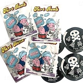 abordables Fournitures pour fêtes et fêtes-sac de pet puant bombe de pet puant jouet du poisson d&#039;avril cadeaux drôles farce d&#039;halloween sac puant jetable
