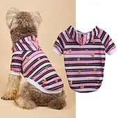 abordables Sweats à capuche-Chien Chat Pulls à capuche Mignon Occasionnel Hiver Respirant Doux Lavable Confortable Extérieur Décontracté Quotidien Vêtements pour Chiens for Bichon Frisé Spitz Nain Bébé Animal Papillon Petit