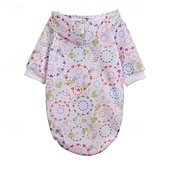 abordables Sweats à capuche-Chien Chat Pulls à capuche Mignon Occasionnel Hiver Respirant Doux Lavable Confortable Extérieur Décontracté Quotidien Vêtements pour Chiens for Bichon Frisé Spitz Nain Bébé Animal Papillon Petit