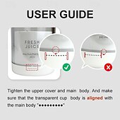 cheap Kitchen Appliances-Portable Electric Wireless Mini Fruit Blender Juicer Electric Juicer Blender USB Portable Mini Fruit Mixers Juicers Fruit Extractors Food Milkshake Multifunction Juice Maker Machine