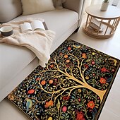 preiswerte Wohn- und Schlafzimmerteppiche-Inspiriert von William Morris, Teppich, Küchenmatte, rutschfeste, ölbeständige Bodenmatte, Wohnzimmerteppich, Innen- und Außenmatte, Schlafzimmerdekoration, Badezimmermatte, Eingangsteppich,