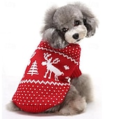 halpa Neulepuserot-Koirat Kissat Neulepaidat Jumpperi söpö tyyli Vapaa-aika Talvi Hengittävä Pehmeä Pestävä Mukava ulko- Rento / arki Koiran vaatteet for Bichon Frise Pomeranian Pienelle lemmikille papillon Small