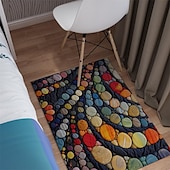 billiga mattor för vardagsrum och sovrum-quiltning konst prickar område matta kök matta halkfri oljesäker golvmatta vardagsrum matta inomhus utomhus matta sovrum dekor badrum matta entré matta dörr matta