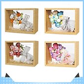 baratos Brinquedos de Montar-presentes do dia das mulheres luar sociedade mini partículas criativas brinquedos diy blocos de construção de flores eternas série pacote de flores dia das mulheres presentes do dia das mães para