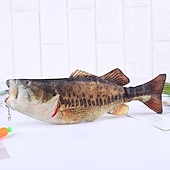 preiswerte Federmäppchen &amp; Halter-Simulation fischförmiges Federmäppchen, wasserdichtes Federmäppchen, Fisch-Geldbörse, neuartiges Federmäppchen, interessantes Federmäppchen, langlebig, Schreibwaren-Tasche, Geschenk, Jungen, Mädchen,