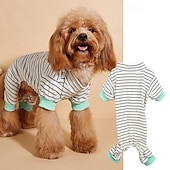 お買い得  パジャマ-犬用 猫用 パジャマ ベーシック カジュアル 高通気性 ソフト 洗濯可 快適 アウトドア カジュアル／普段着 犬服 for ビジョンフリーゼ ポメラニアン 赤ちゃんサイズ パピヨン Small