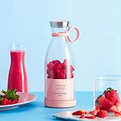 cheap Kitchen Appliances-Portable Electric Wireless Mini Fruit Blender Juicer Electric Juicer Blender USB Portable Mini Fruit Mixers Juicers Fruit Extractors Food Milkshake Multifunction Juice Maker Machine