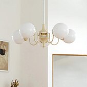 cheap Cluster Design-LED Pendant Light 3/5/8-Light Warm Light Color  3 Light Color Globe Design Classic Style Traditional Style Dining Room Bedroom Pendant Lamps 110-240V