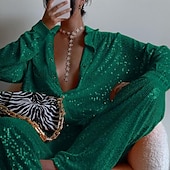 economico Outfit-Retrò Vintage Disco Anni &#039;80 Pantaloni Abiti Camicia Per donna Feste Club Parata dell&#039;Orgoglio Adulti Primavera &amp; Estate