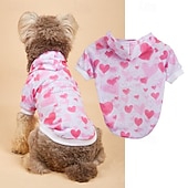 abordables Sweats à capuche-Chien Chat Pulls à capuche Mignon Occasionnel Hiver Respirant Doux Lavable Confortable Extérieur Décontracté Quotidien Vêtements pour Chiens for Bichon Frisé Spitz Nain Bébé Animal Papillon Petit