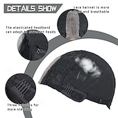 abordables Perruques Synthétiques Sans Bonnet-Longues perruques noires pour femmes, perruque bouclée de 26 pouces de long, aspect naturel, fibre synthétique résistante à la chaleur, perruque ondulée noire pour une utilisation quotidienne en