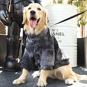 abordables Manteaux-Chien Chat Manteau Veste Mode Mignon Hiver Chaud Doux Lavable Confortable Extérieur Sports Vêtements pour Chiens for Husky Labrador Malamute de l&#039;Alaska Golden Retriever Border Collie