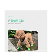 cheap Boots &amp; Paw Protectors-Dog Boots / Shoes Anti-Slip Sports &amp; Outdoors Waterproof Solid Colored For Pets PVC Black