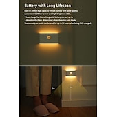 cheap Sensor Night Lights-Smart Sensor Night Light Led Infrared Light Sensor Night Light Typec Rechargeable Magnetic Wireless Sensor Night Light