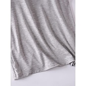 economico Pigiami da donna-pigiama da donna set colore puro semplice comfort casa quotidiano letto modal traspirante girocollo manica corta maglietta pantaloni pettorali protezioni abiti estivi per la casa