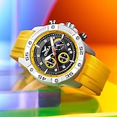 levne Quartz hodinky-ONOLA Pánské Křemenné Hodinky Sportovní Móda Volnočasové Náramkové Hodinky Svítící Kalendář Voděodolné Dekorační Silikonové Hodinky