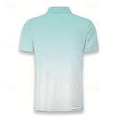 halpa Miesten Klassinen Polo-Kentucky Derby Miesten Havaijilaiset poolopaidat Golfpaita Lyhythihainen Poolopaidat Kauluspaidat Vapaa-aika Ranta-asut Lomavaatteet Trooppiset vaatteet Juhla-asut Napit 3D-tulostus Kesä Keltainen