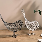 お買い得  Acessórios para festa-鳥の ornament ワイヤー アイアン 鳥 モデル 鳥のモデリング装飾 テーブル 鳥の ornament クリスマスギフト
