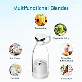 cheap Kitchen Appliances-Portable Electric Wireless Mini Fruit Blender Juicer Electric Juicer Blender USB Portable Mini Fruit Mixers Juicers Fruit Extractors Food Milkshake Multifunction Juice Maker Machine