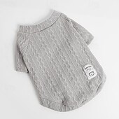 economico Maglioni-Cane Gatto Maglione Moda Carino Inverno Caldo Morbido Lavabile Confortevole All&#039;aperto Sportivo Abbigliamento per Cani for Bichon Frisé Barboncino Volpino di Pomerania Cucciolo Papillon