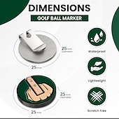 olcso Golf kiegészítők és felszerelések-vicces középső ujj golflabda marker mágneses golf sapka klip levehető golflabda pozíció jelzés golf dekorációk tartós vicces golf dekorációk