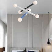olcso Sziget lámpák-led modern csillár lámpa, csillár világítás színes üveggel kávézó étterem függeszték állítható függőlámpa dizájn mennyezeti lámpatest nappali étkezőbe nagy szekrény 110-240v