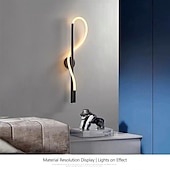 abordables Appliques murales d&#039;intérieur-Applique LED en silicone texture tissée silicone pur lumière à 360 degrés décoration intérieure applique bricolage modélisation applique adaptée pour chambre étude salon asle 3000k blanc chaud