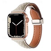 お買い得  Apple Watch Bands-レザーリンク と互換性があります Apple Watch ウォッチバンド 38mm 40mm 41mm 42mm 44mm 45mm 49mm 頑丈 マグネティッククラスプ 贅沢 本革 交換用時計バンド のために iwatch Ultra 2 Series 9 8 7 SE 6 5 4 3 2 1