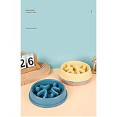 billige Hundeskåler og fôrautomater-Mus &amp; rotter Hunder Kaniner Skåler &amp; Vannflasker / Fodder Beholdere / Hundetreningsmatter Plast Bærbar Utendørs Reise Ensfarget Gul Rosa Blå Boller og fôring Trening utendørs Hjem
