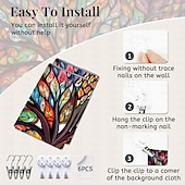 Недорогие пейзаж гобелен-Каменная стена, гобелен, художественный декор, одеяло, занавеска, подвесная домашняя спальня, гостиная, украшение, полиэстер