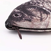 preiswerte Federmäppchen &amp; Halter-Simulation fischförmiges Federmäppchen, wasserdichtes Federmäppchen, Fisch-Geldbörse, neuartiges Federmäppchen, interessantes Federmäppchen, langlebig, Schreibwaren-Tasche, Geschenk, Jungen, Mädchen,
