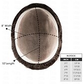preiswerte Toupets-Herren Remy Menschenhaar Toupees Glatt / Wellen Monofilament / 100% handgebunden / Vollspitze Beste Qualität / Natürlicher Haaransatz / 100% Jungfrau Party / Valentinstag / Freizeitskleidung