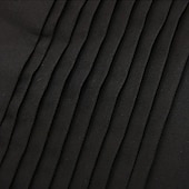 voordelige Overhemden met knopen voor heren-Voor heren Overhemd Overhemd met knopen Zwart Wit Lange mouw Effen Revers Lente &amp; Herfst Bruiloft Feest Kleding Plooien