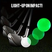 cheap 3D Night Lights-Led Golf Ball Flash Ball Golf Supplies Luminous Ball Practice Ball Luminous Ball